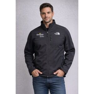 The North Face Apex Bionic Softshell Jacket Mens XL Black Simplot Corporate